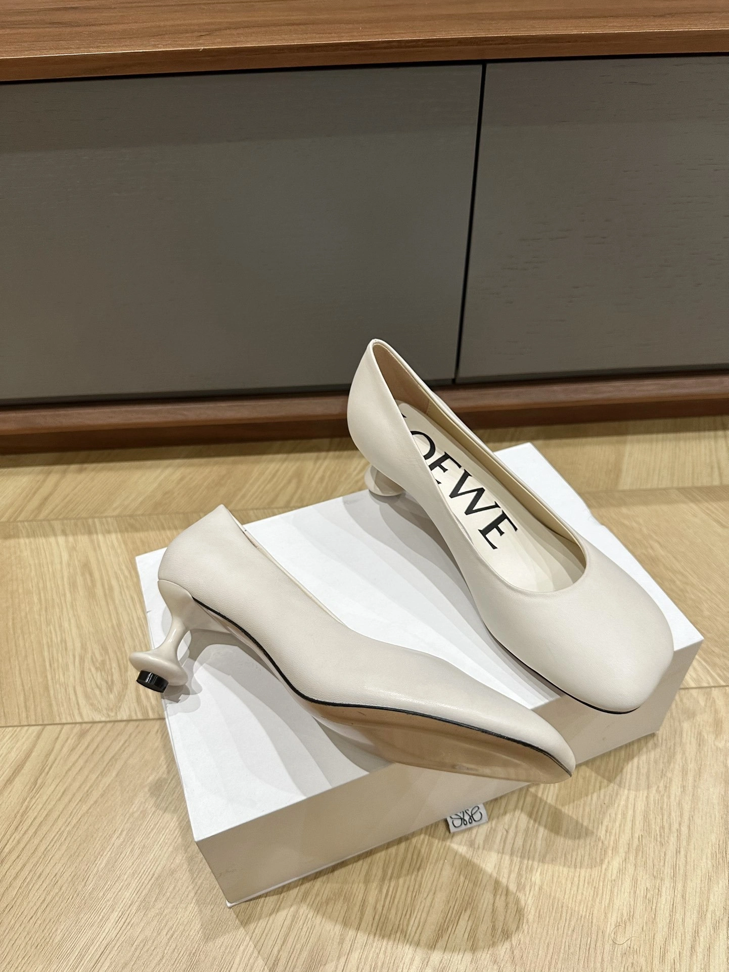COCO-- 8o5w5 L815S01X78-2100 Calfskin sheepskin Heel height：5.5CM item:E-X000C2009